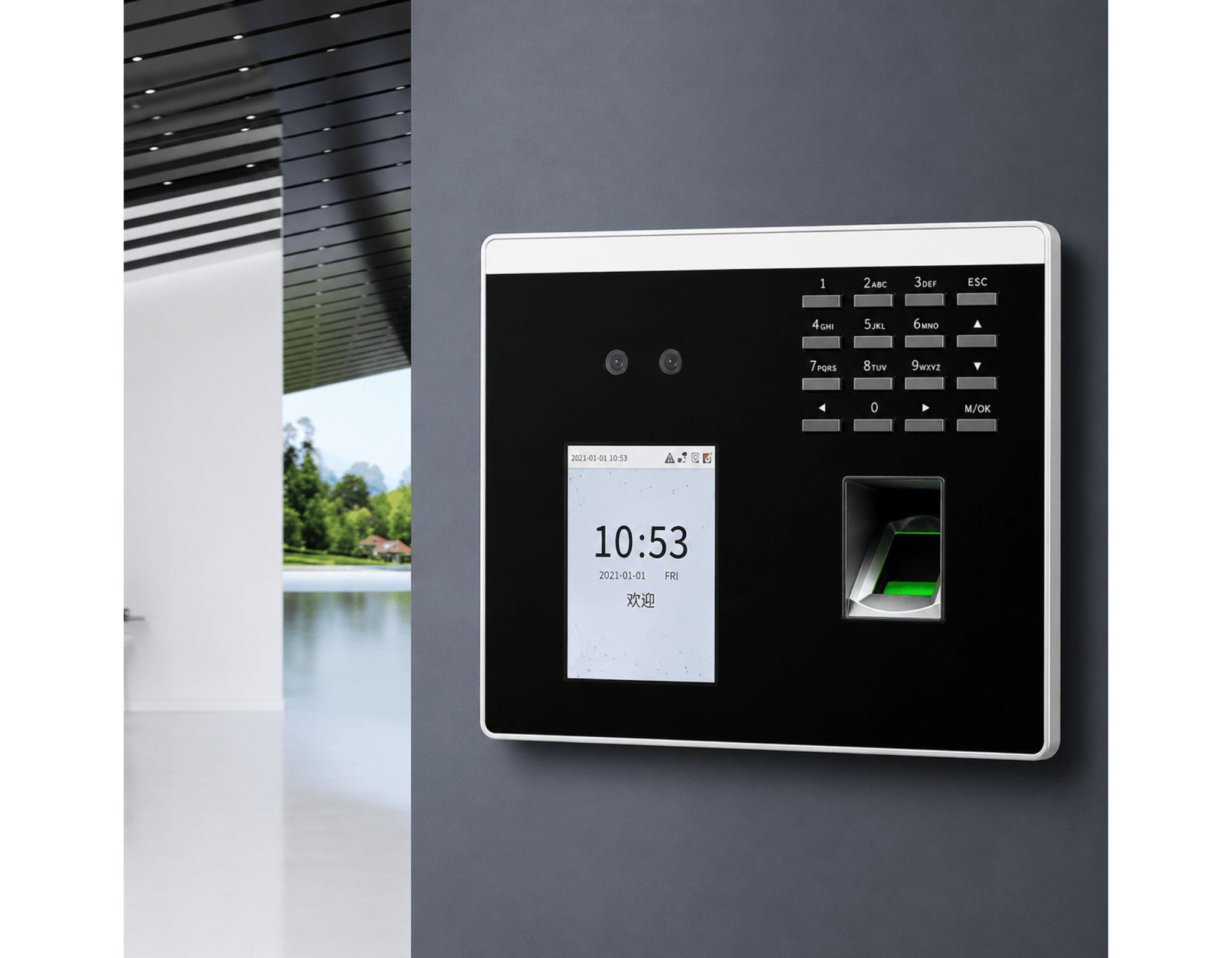 دستگاه حضور و غیاب ZKTeco Xface 100 - تصویر 2