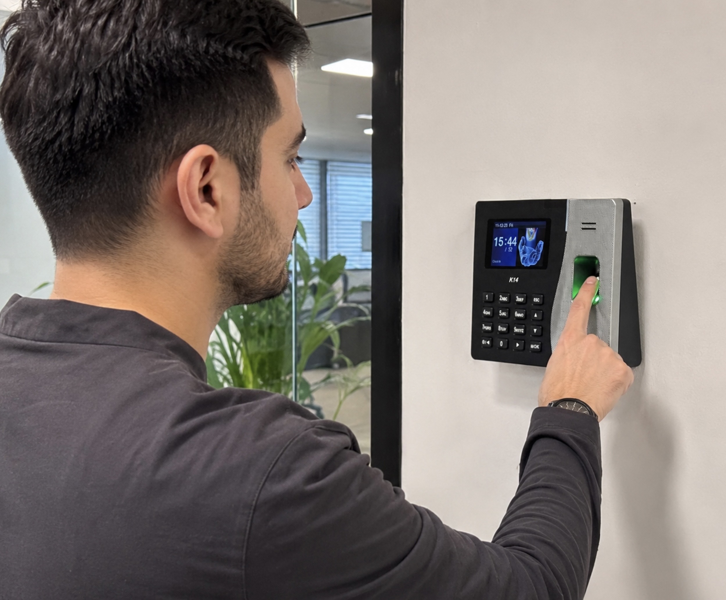 دستگاه حضور و غیاب ZKT K14 - تصویر 4